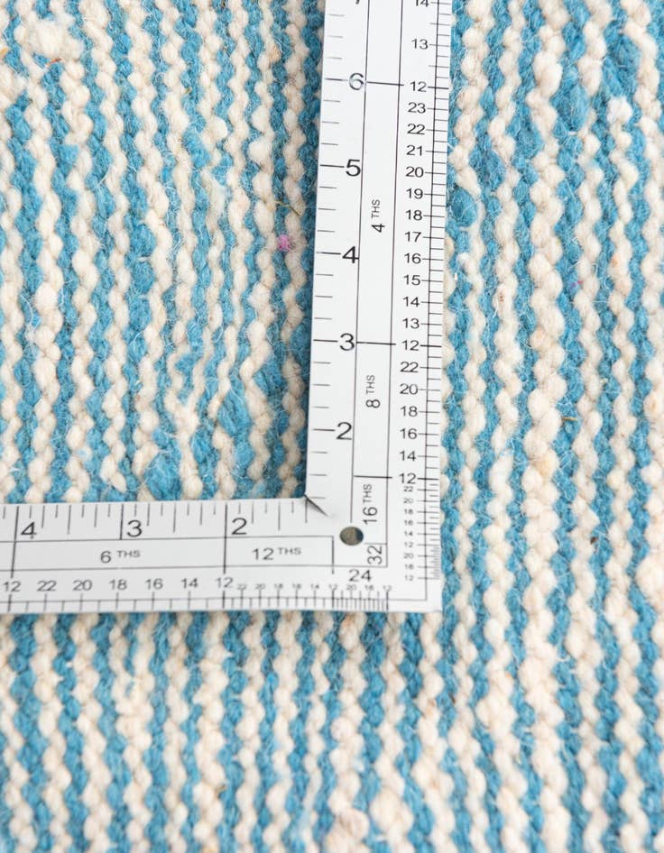 Detail image of 6' 7 x 10' 2  Hand Knotted Moroccan Wool Rug