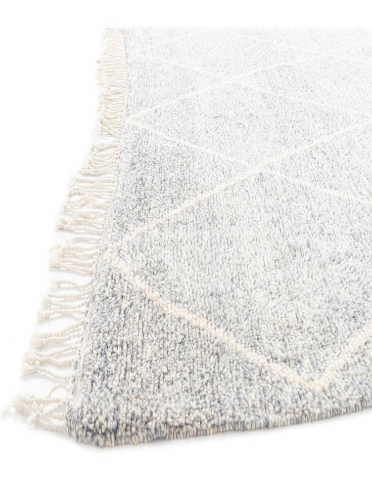 Detail image of 6' 10 x 9' 5  Hand Knotted Moroccan Wool Rug