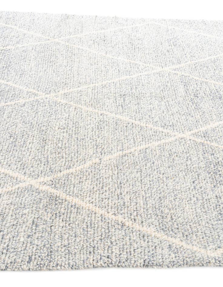 Detail image of 6' 10 x 9' 5  Hand Knotted Moroccan Wool Rug