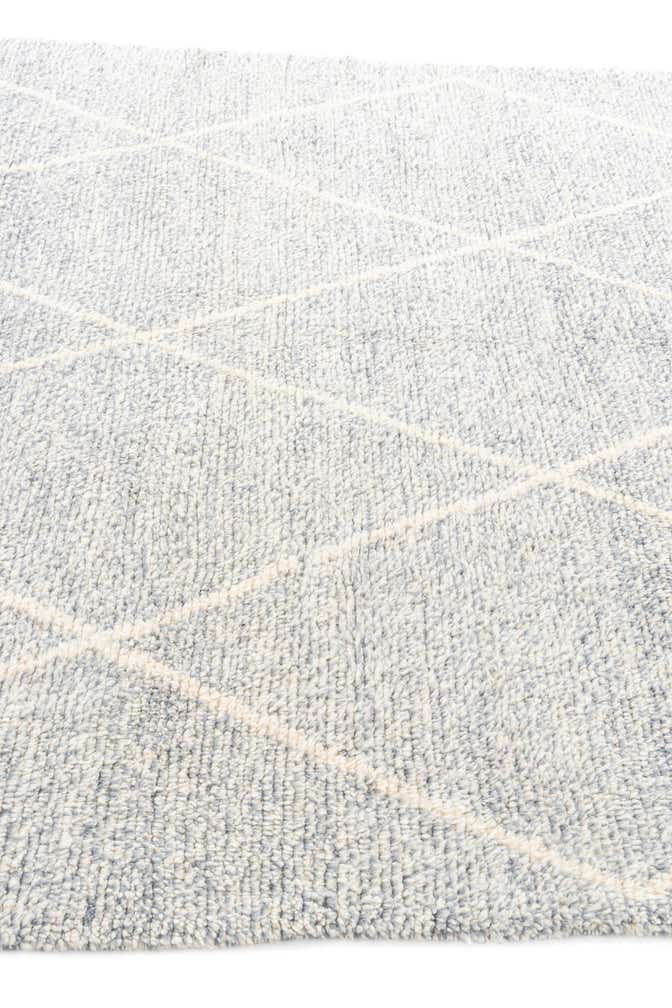 6' 10 x 9' 5 Hand Knotted Moroccan Wool Rug