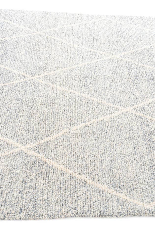 Detail image of 6' 10 x 9' 5 Hand Knotted Moroccan Wool Rug