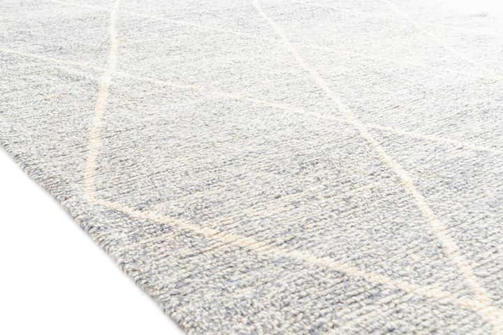 6' 10 x 9' 5 Hand Knotted Moroccan Wool Rug