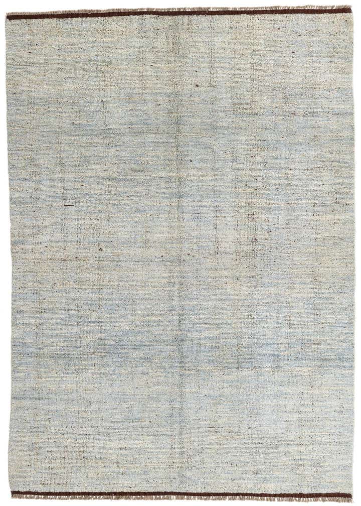 5' 8 x 8' 2 Hand Knotted Moroccan Wool Rug