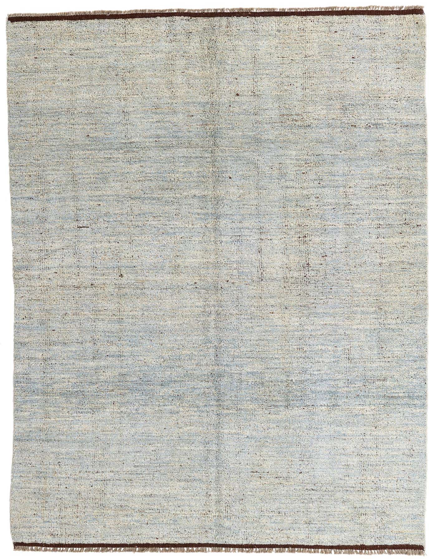 5' 8 x 8' 2 Hand Knotted Moroccan Wool Rug