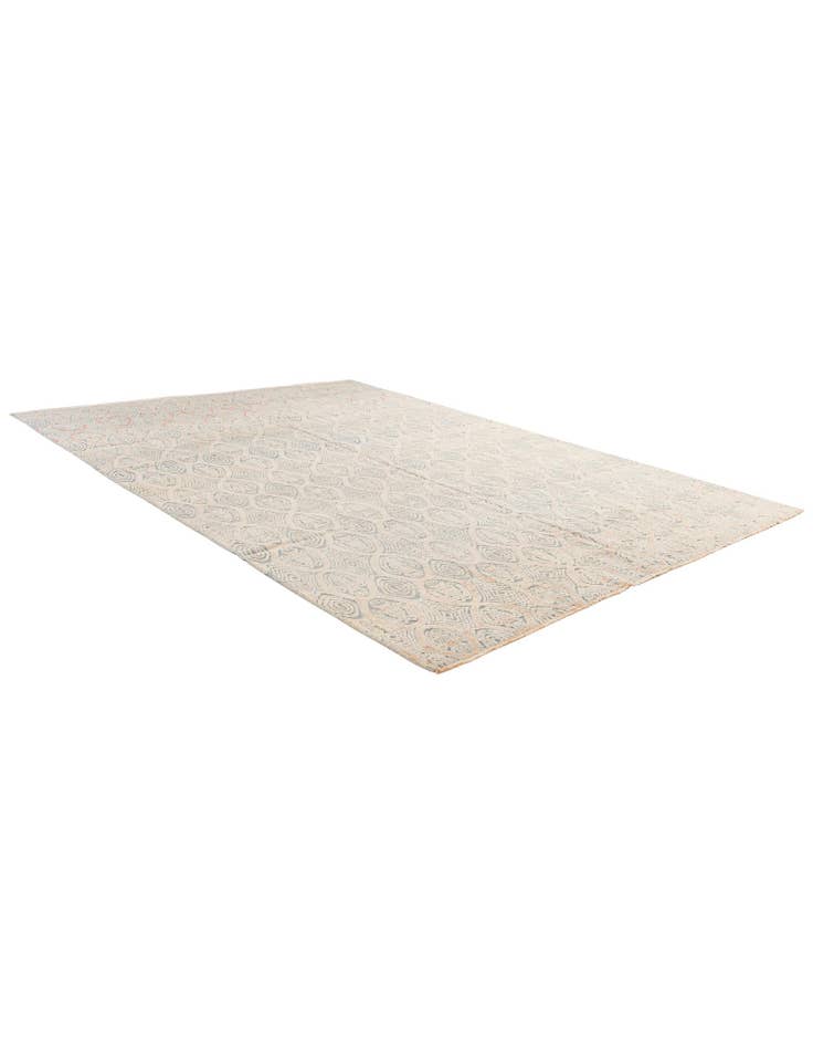 Detail image of 8' 10 x 12' 2  Hand Knotted Moroccan Wool Rug