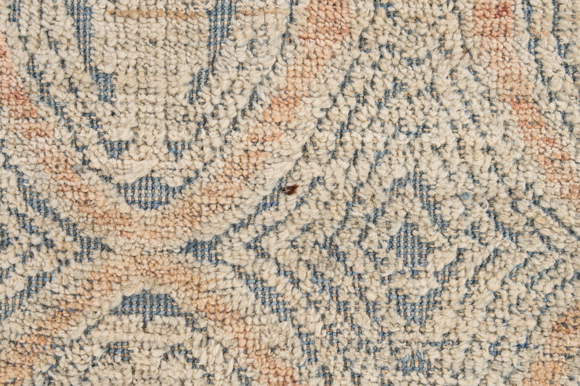 8' 10 x 12' 2 Hand Knotted Moroccan Wool Rug