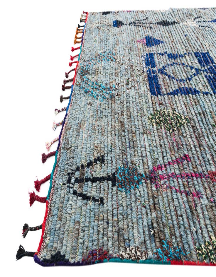 Detail image of 5' x 8' 3  Hand Knotted Moroccan Wool Rug