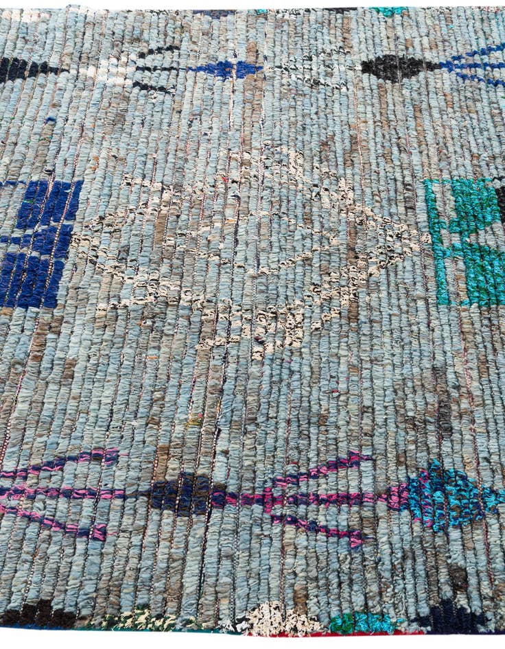 Detail image of 5' x 8' 3  Hand Knotted Moroccan Wool Rug