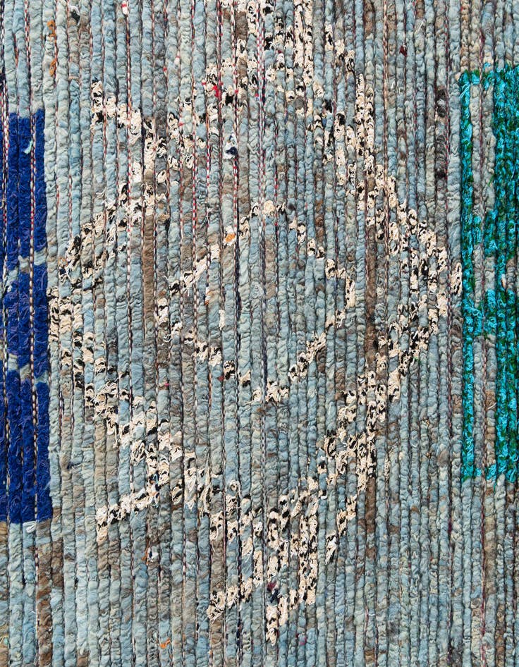 Detail image of 5' x 8' 3  Hand Knotted Moroccan Wool Rug