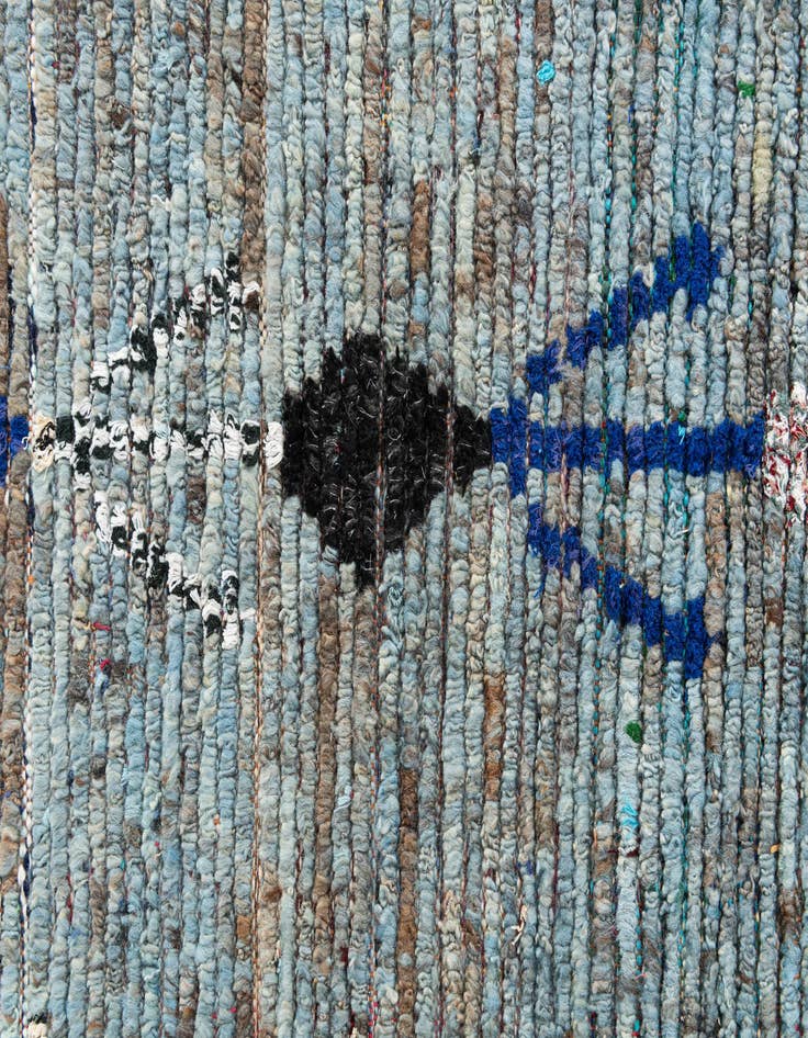 Detail image of 5' x 8' 3  Hand Knotted Moroccan Wool Rug