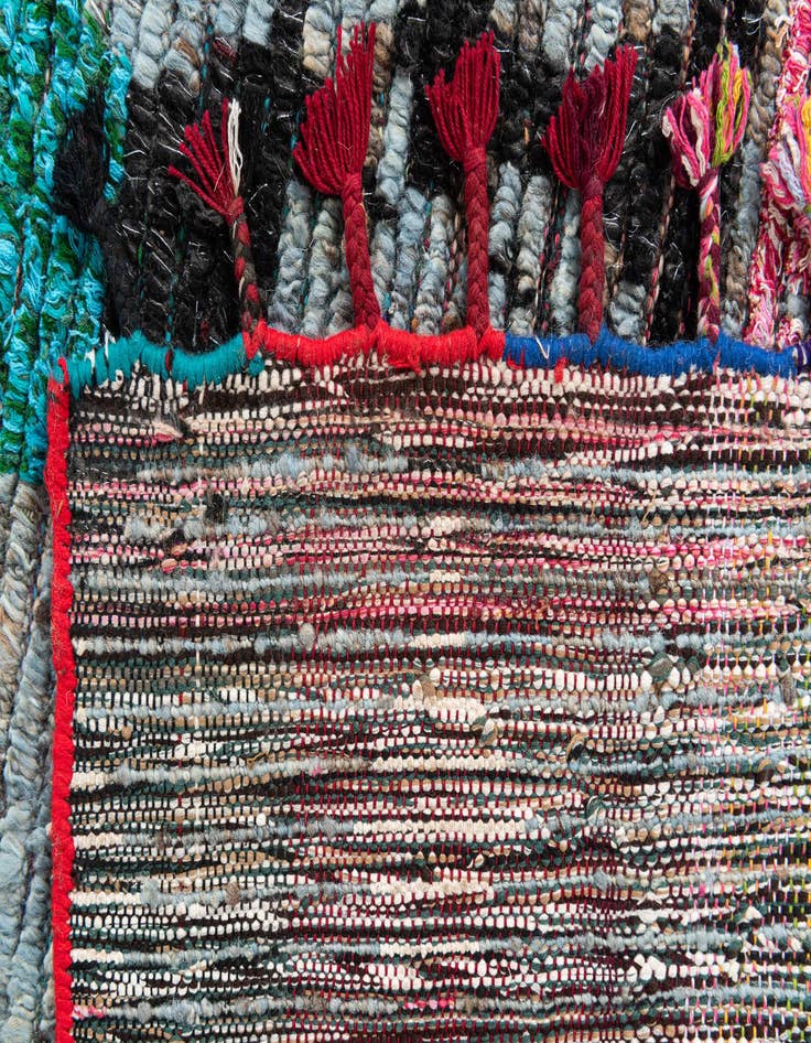 Detail image of 5' x 8' 3  Hand Knotted Moroccan Wool Rug