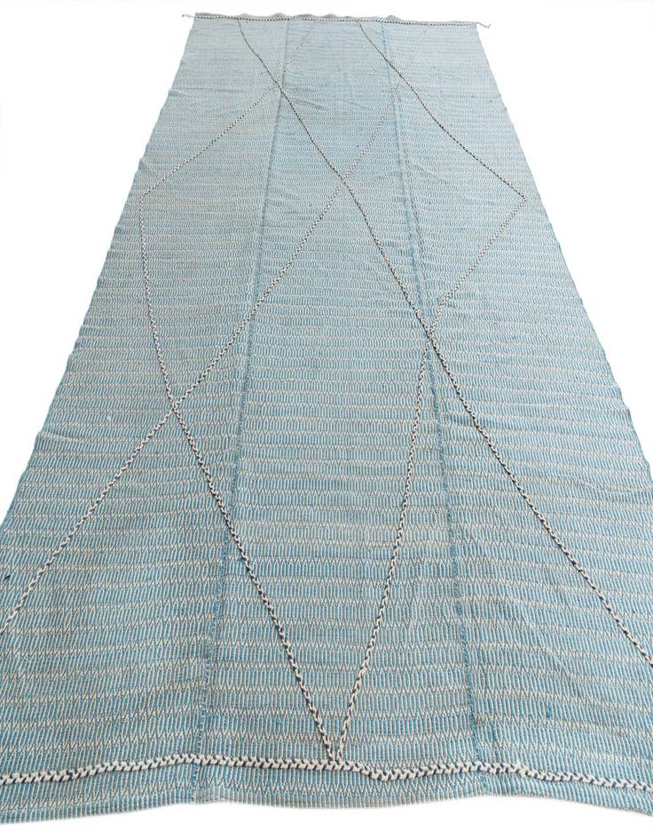 Detail image of 9' 9 x 14' 4  Hand Knotted Moroccan Wool Rug