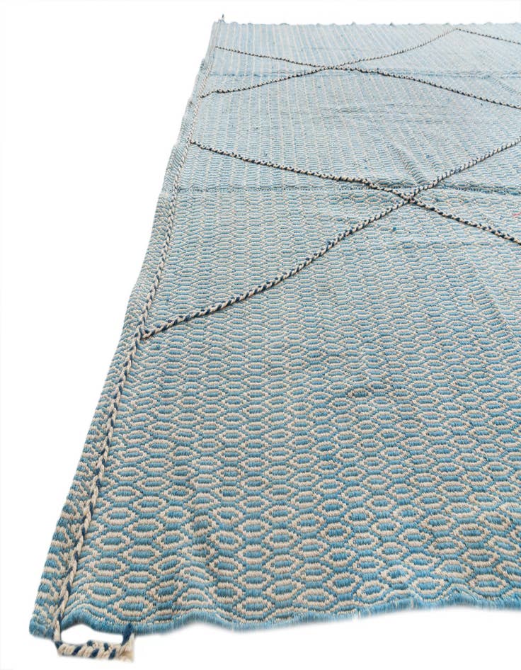 Detail image of 9' 9 x 14' 4  Hand Knotted Moroccan Wool Rug