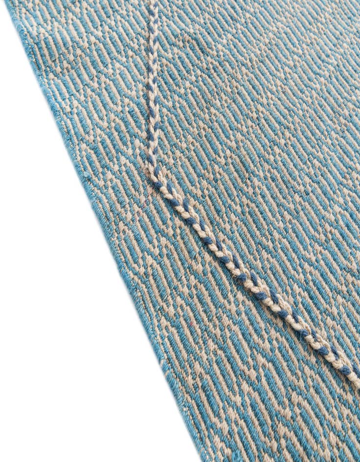 Detail image of 9' 9 x 14' 4  Hand Knotted Moroccan Wool Rug