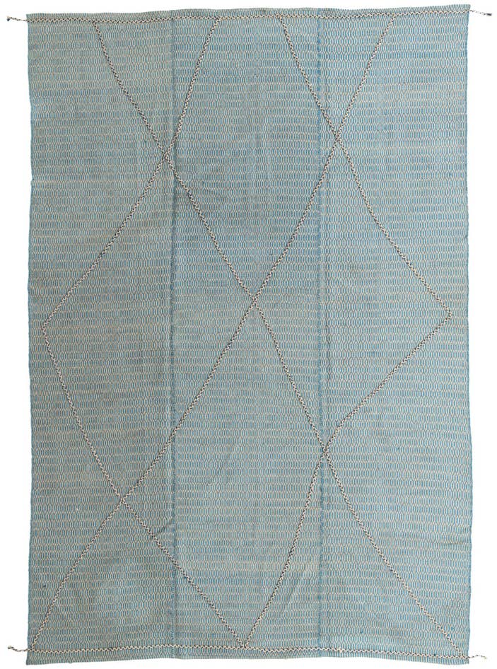 Detail image of 9' 9 x 14' 4 Hand Knotted Moroccan Wool Rug