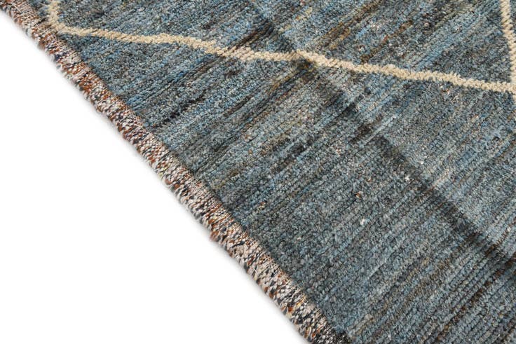 Detail image of 9' 3 x 12' 7 Hand Knotted Moroccan Wool Rug