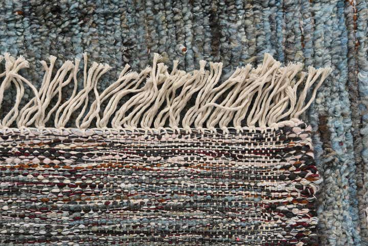 9' 3 x 12' 7 Hand Knotted Moroccan Wool Rug