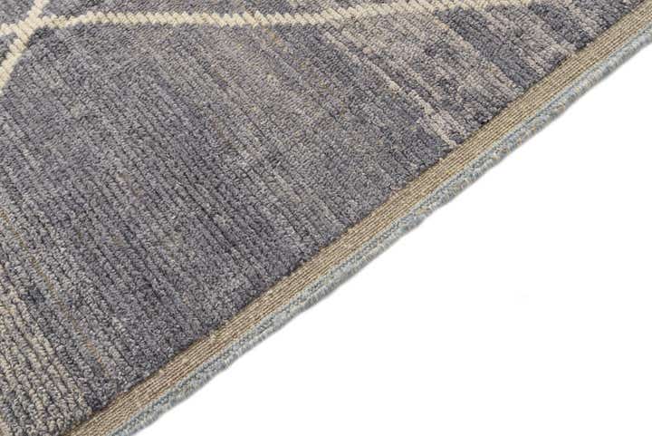 8' 2 x 10' 4 Hand Knotted Moroccan Wool Rug