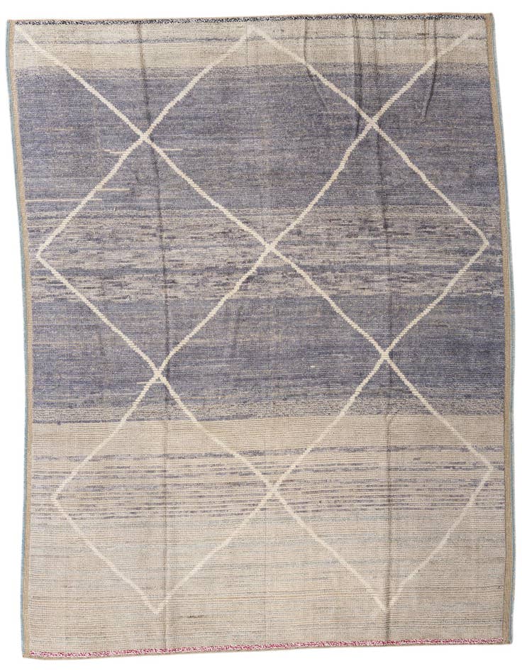 Detail image of 8' 2 x 10' 4 Hand Knotted Moroccan Wool Rug