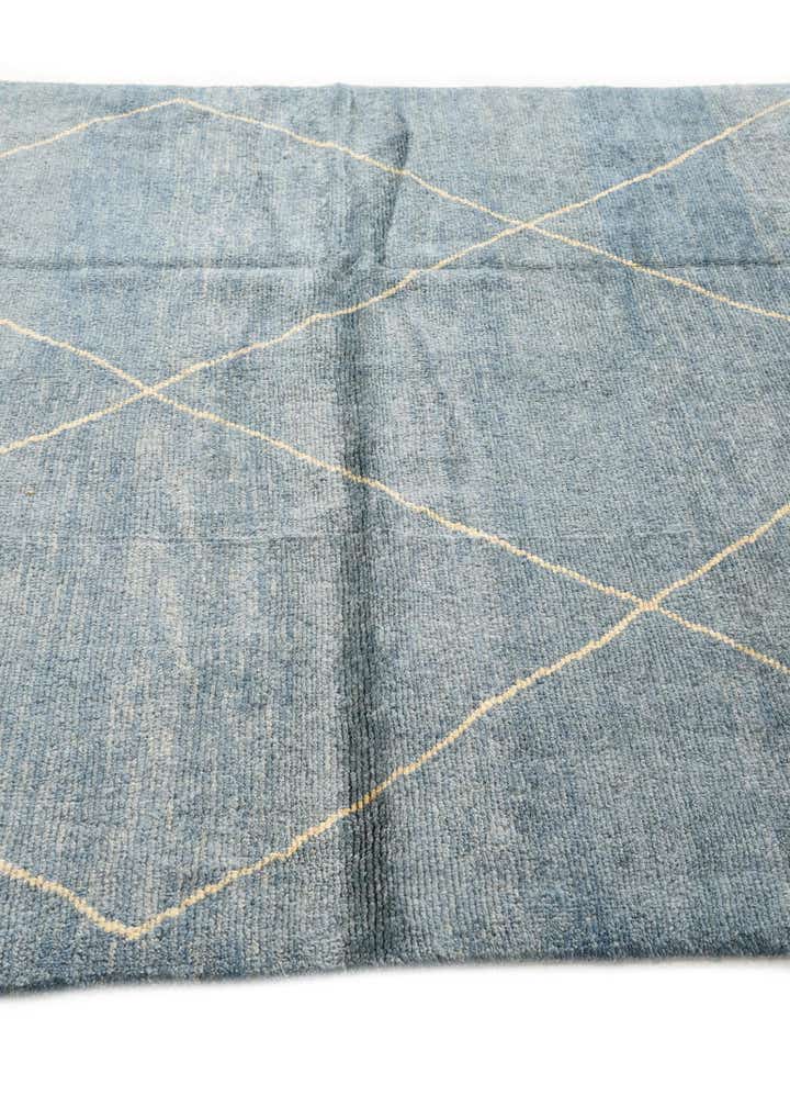 5' 7 x 8' 4 Hand Knotted Moroccan Wool Rug