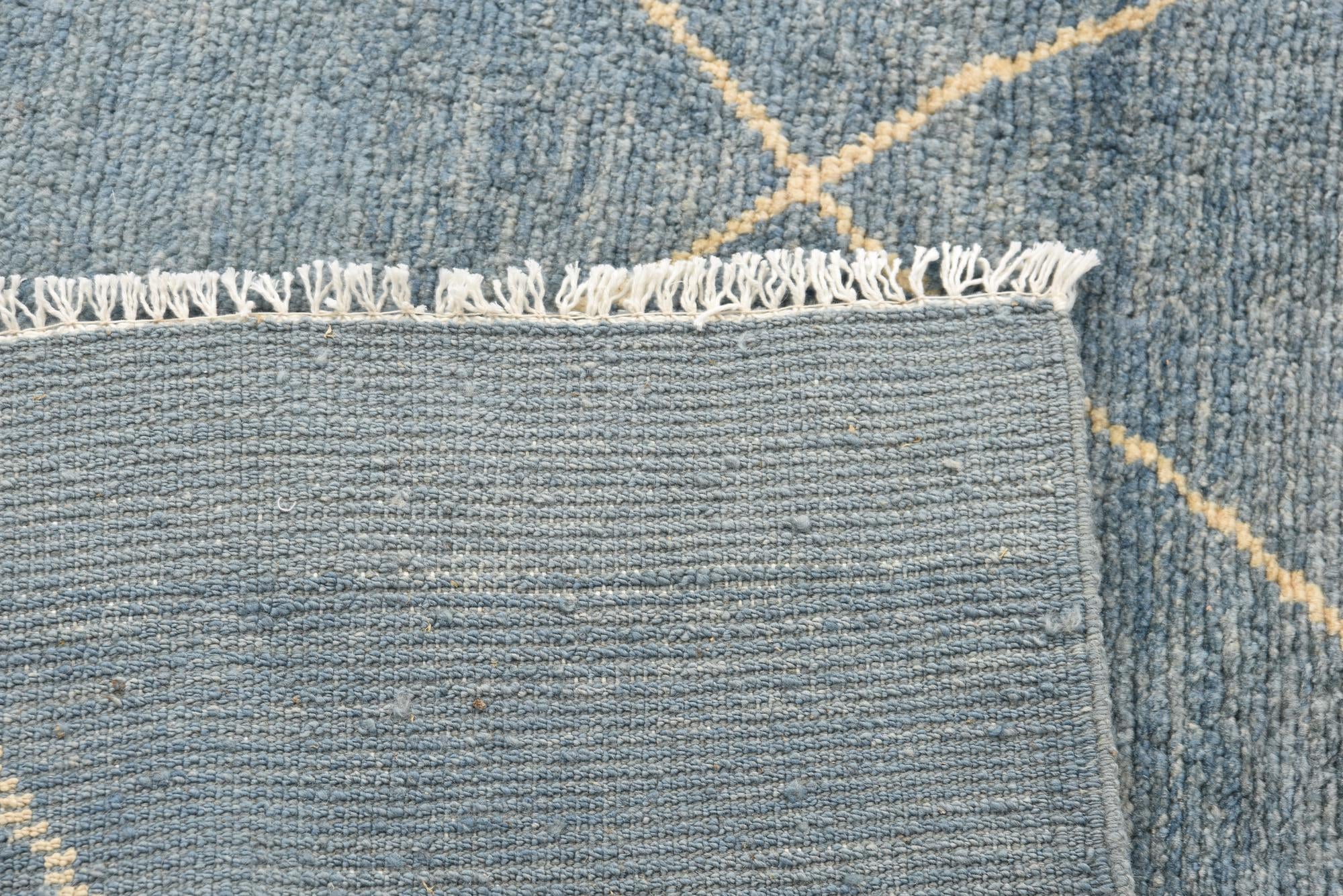 5' 7 x 8' 4 Hand Knotted Moroccan Wool Rug