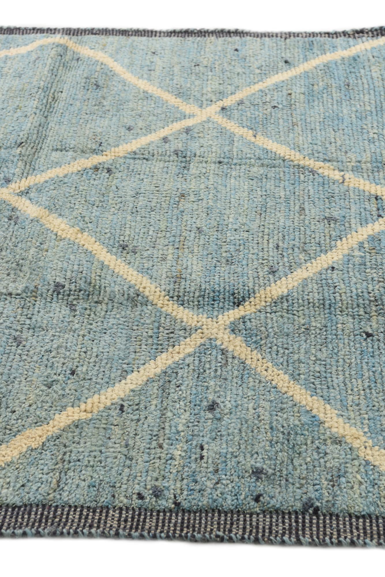 5' 2 x 7' 4 Hand Knotted Moroccan Wool Rug