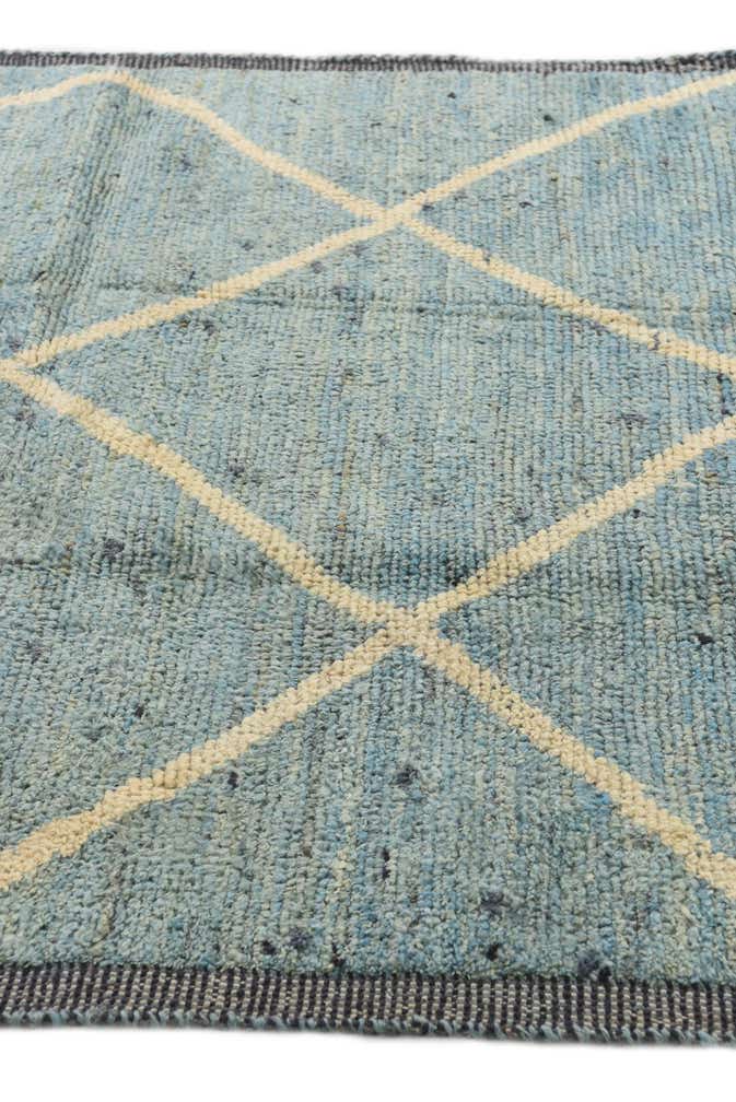 5' 2 x 7' 4 Hand Knotted Moroccan Wool Rug