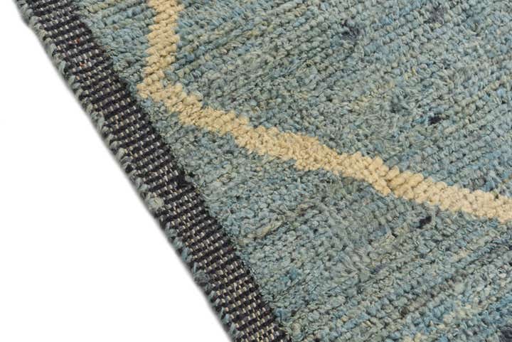 5' 2 x 7' 4 Hand Knotted Moroccan Wool Rug