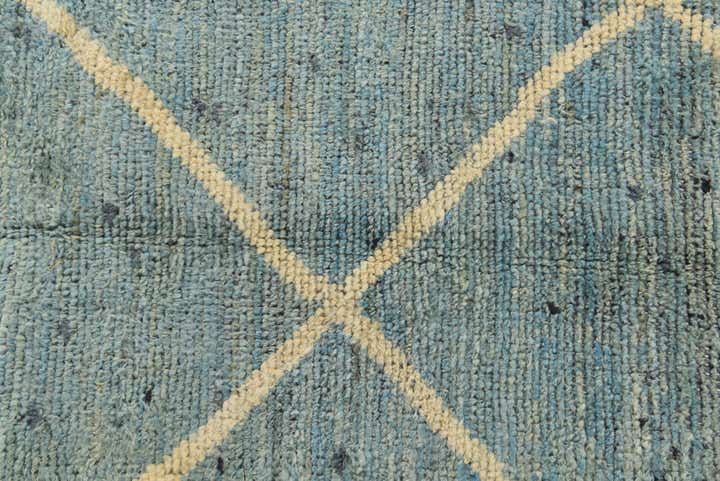 5' 2 x 7' 4 Hand Knotted Moroccan Wool Rug