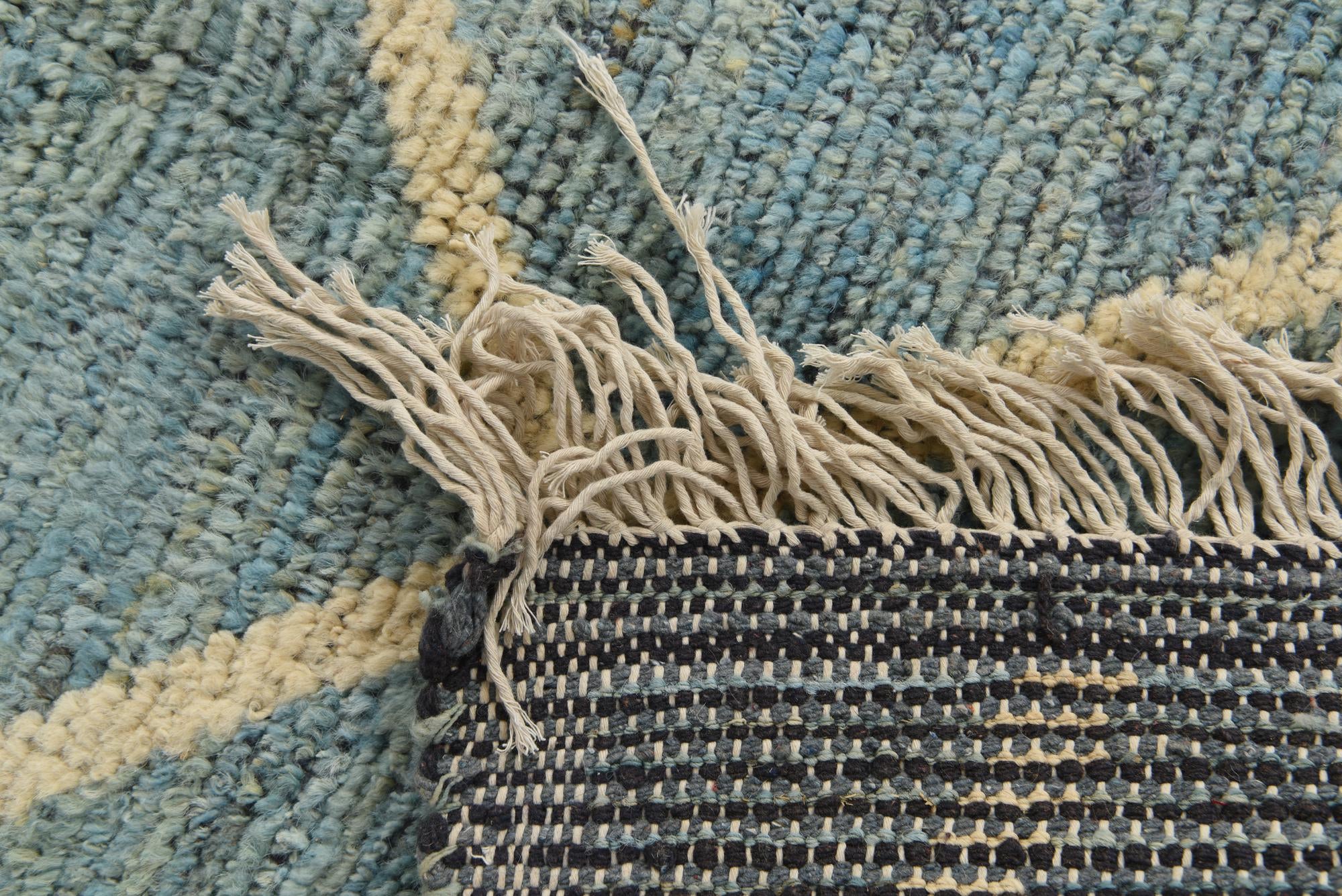 5' 2 x 7' 4 Hand Knotted Moroccan Wool Rug