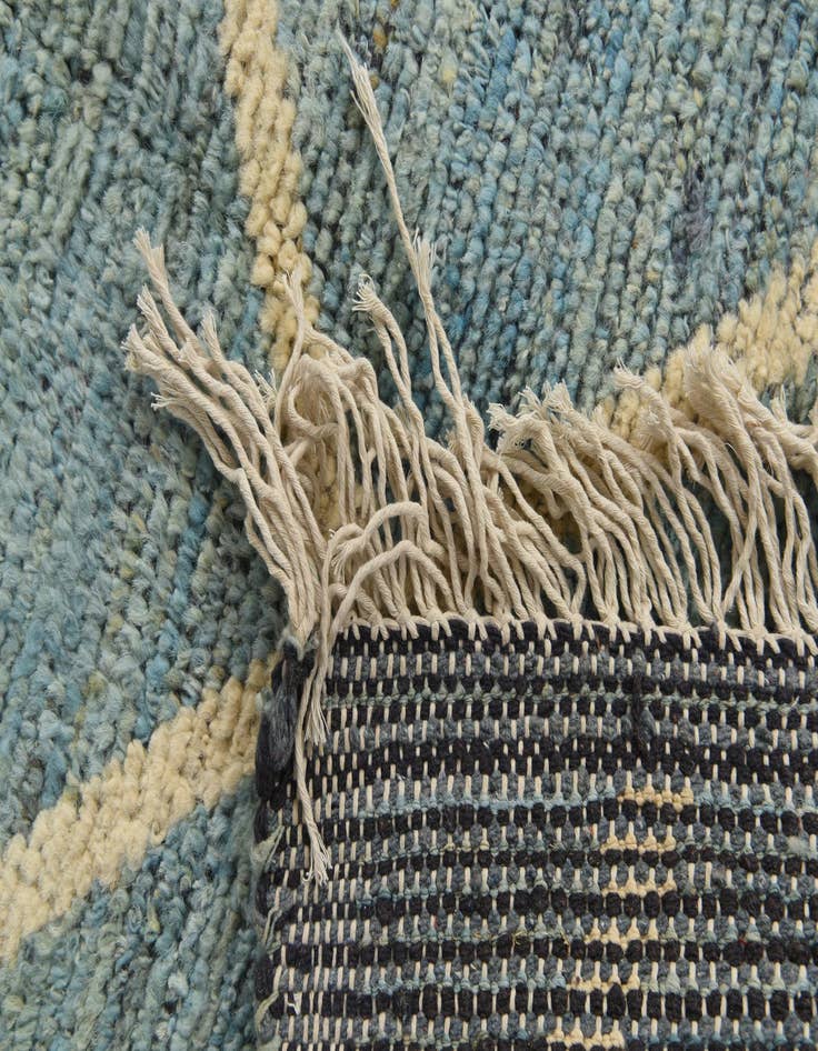 Detail image of 5' 2 x 7' 4  Hand Knotted Moroccan Wool Rug