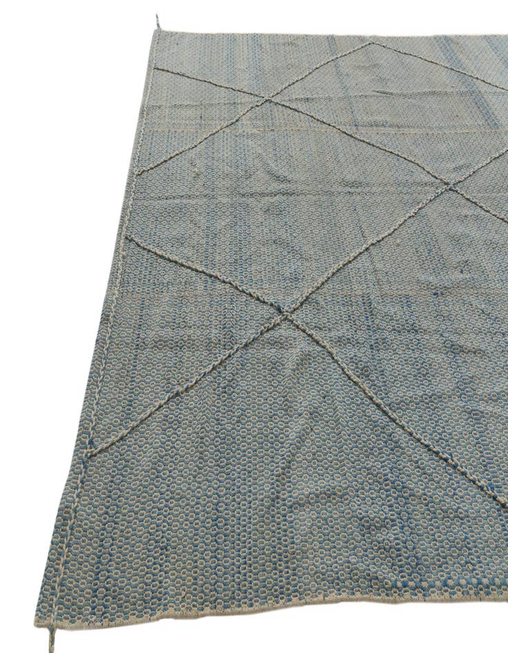 Detail image of 8' 7 x 11' 10  Hand Woven Moroccan Wool Rug