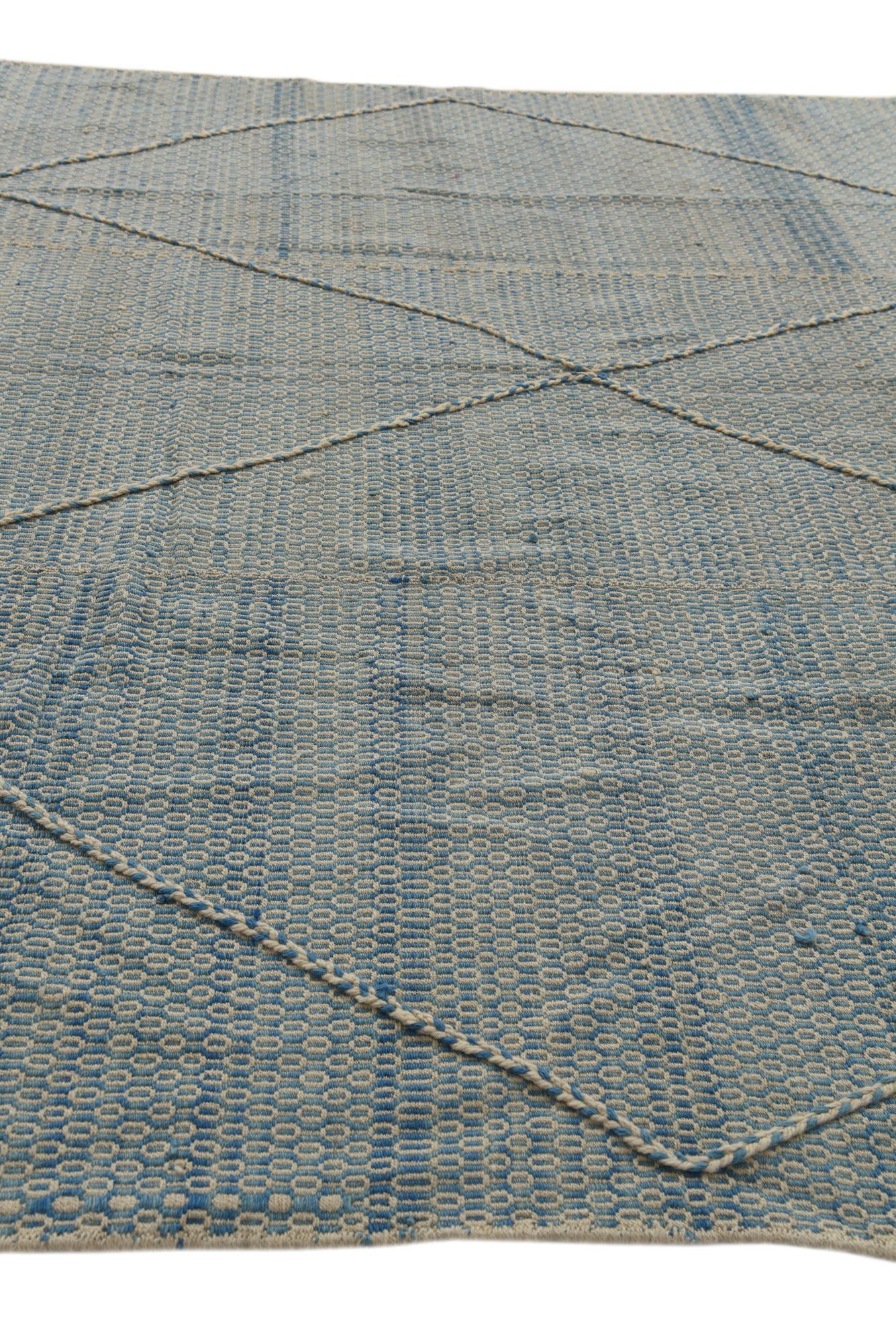 8' 7 x 11' 10 Hand Woven Moroccan Wool Rug