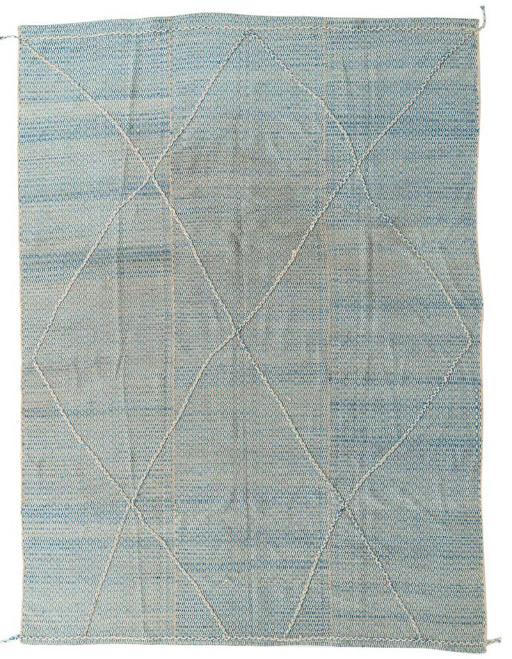 Detail image of 8' 7 x 11' 10 Hand Woven Moroccan Wool Rug