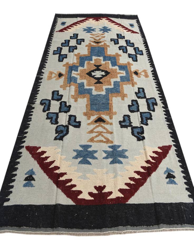 Detail image of 7' 6 x 10' 2  Hand Knotted Moroccan Wool Rug