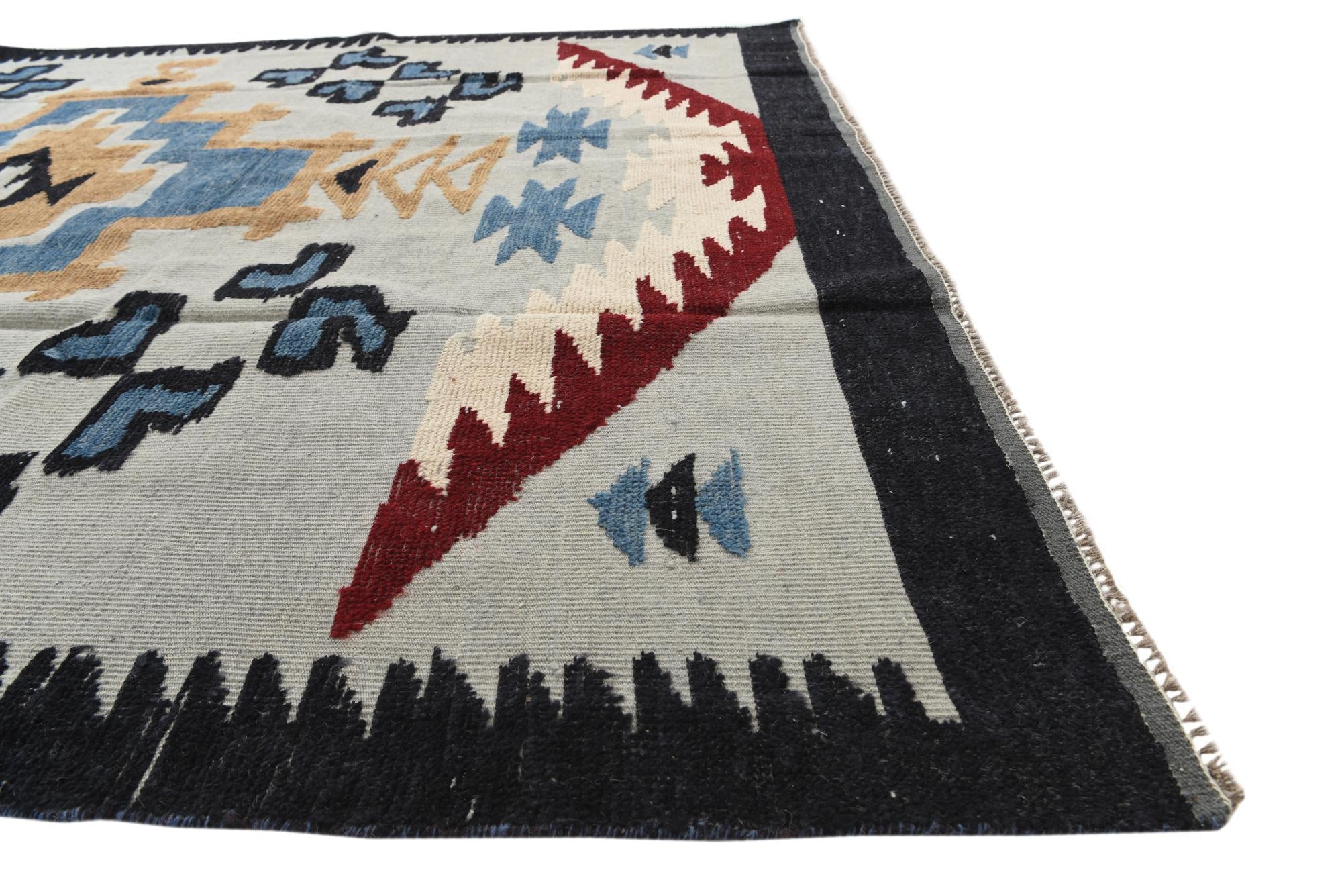 7' 6 x 10' 2 Hand Knotted Moroccan Wool Rug