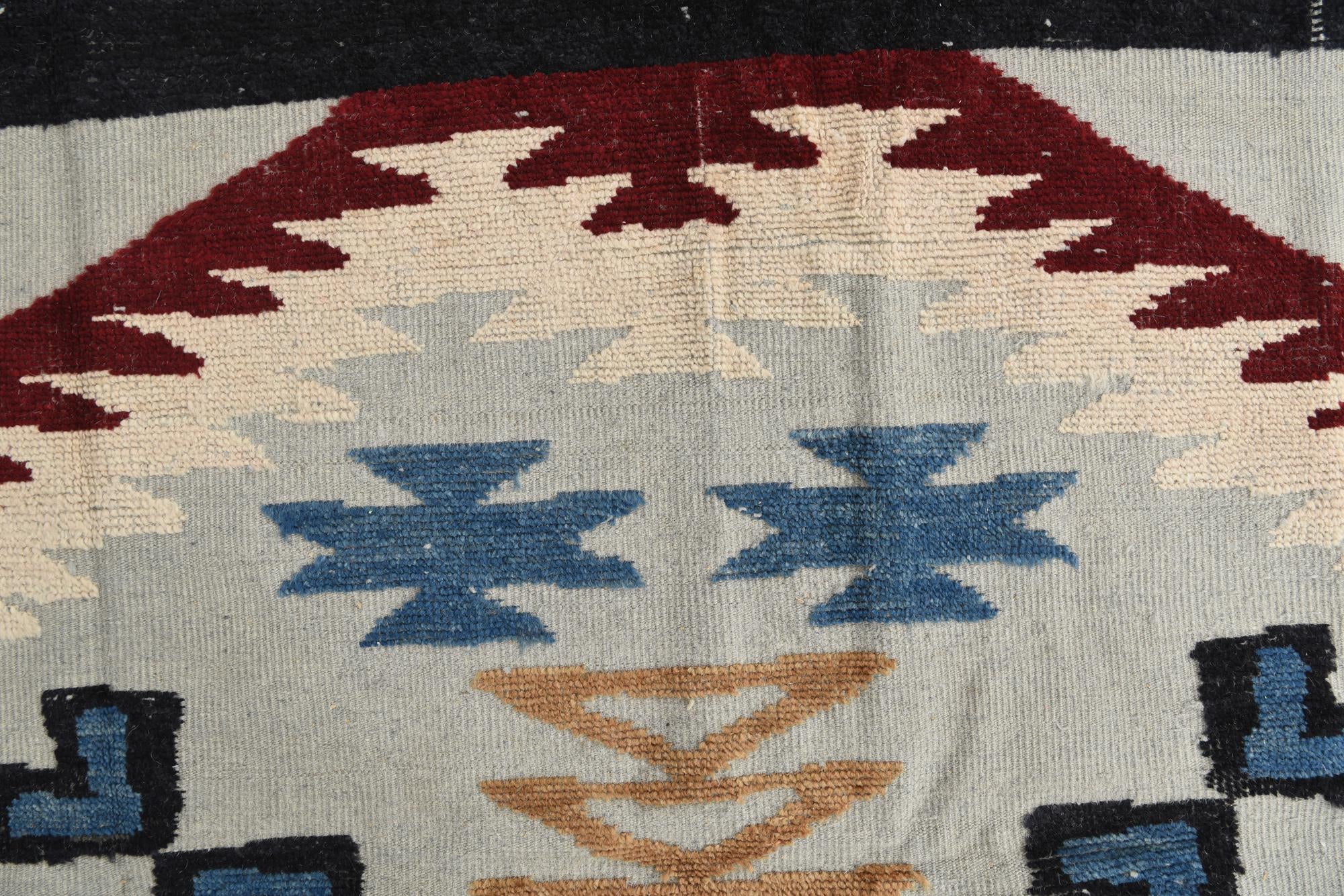 7' 6 x 10' 2 Hand Knotted Moroccan Wool Rug