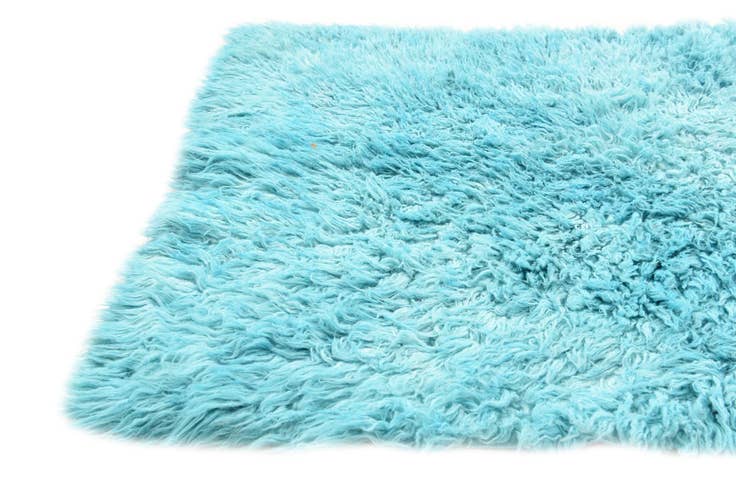 Detail image of 2' 9 x 4' 9 Hand Knotted Moroccan Wool Rug