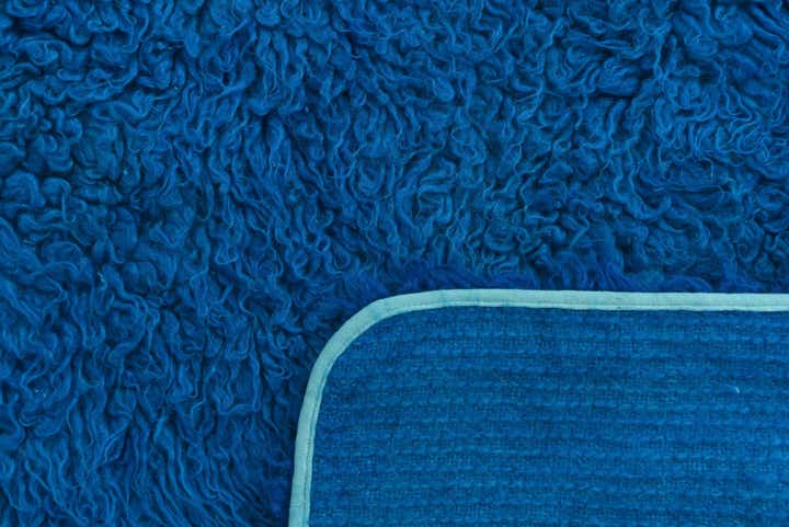 4' 7 x 6' 2 Hand Knotted Moroccan Wool Rug