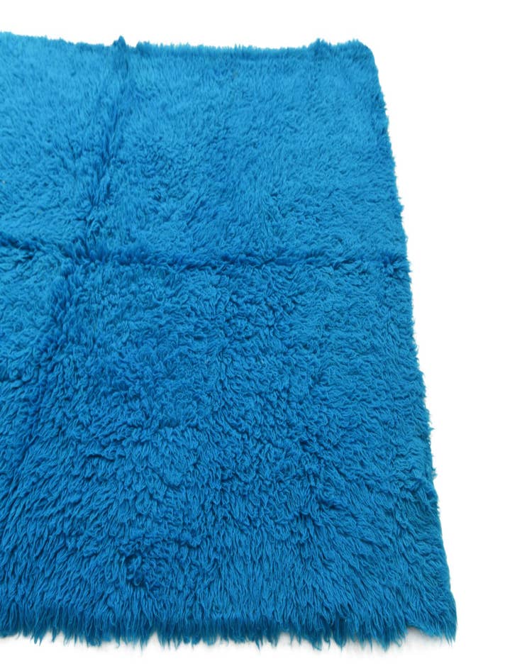 Detail image of 5' 1 x 7' 2  Hand Knotted Moroccan Wool Rug