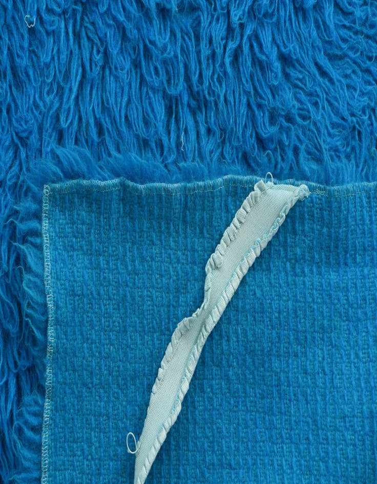 Detail image of 5' 1 x 7' 2  Hand Knotted Moroccan Wool Rug