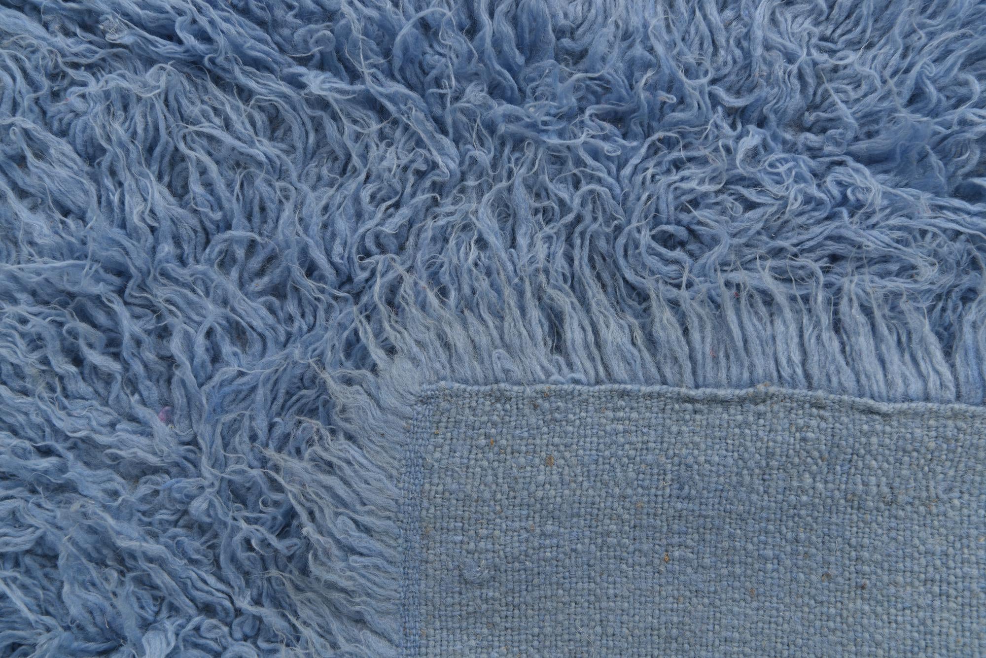 4' 1 x 5' 5 Hand Knotted Moroccan Wool Rug