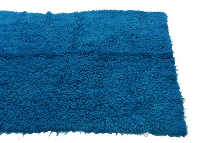 4' 8 x 6' 6 Hand Knotted Moroccan Wool Rug