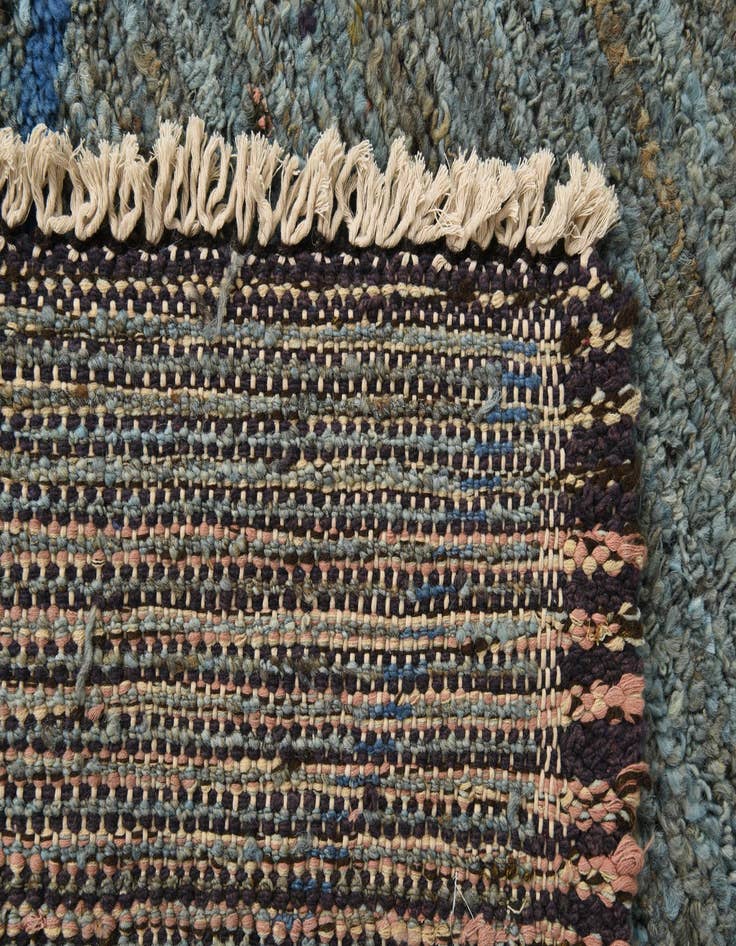 Detail image of 6' x 9' 3  Hand Knotted Moroccan Wool Rug