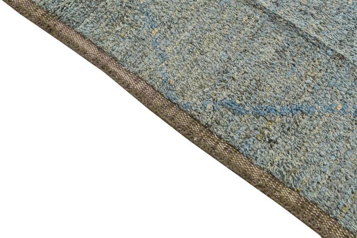 Detail image of 6' 1 x 9' 8 Hand Knotted Moroccan Wool Rug