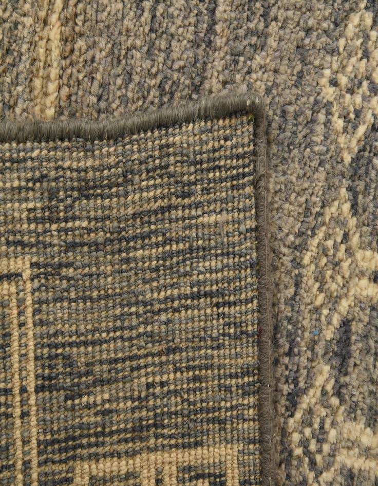 Detail image of 6' 7 x 9' 5  Hand Knotted Moroccan Wool Rug