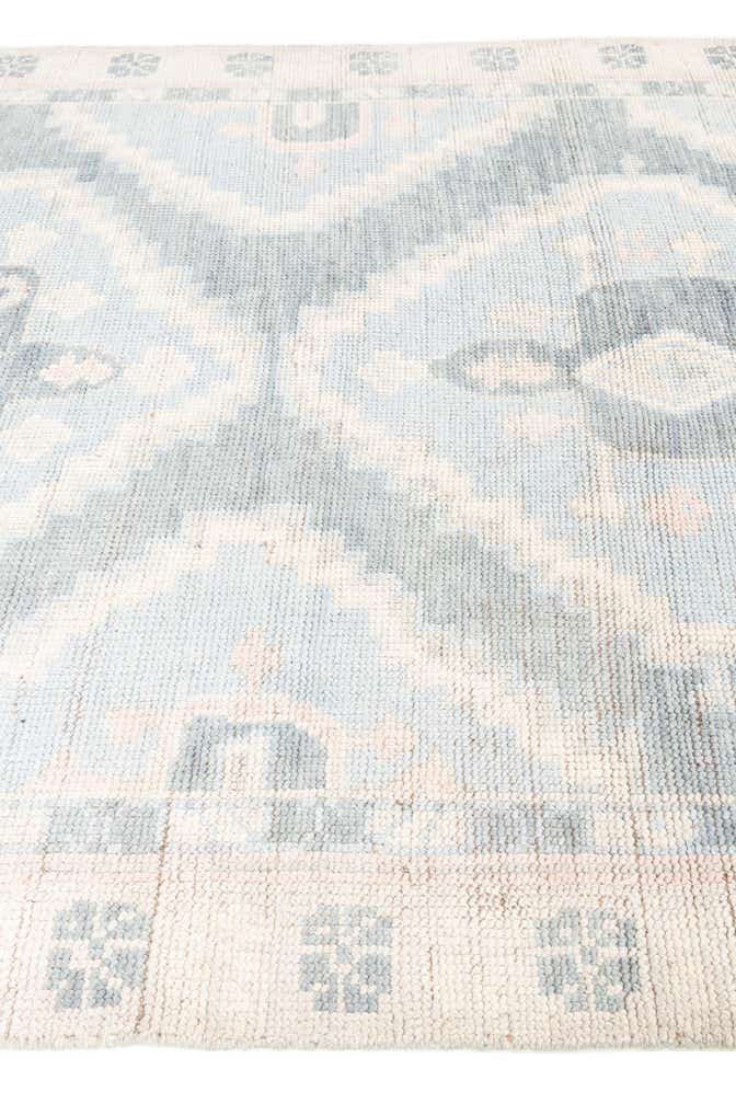 6' 3 x 9' 2 Hand Knotted Moroccan Wool Rug