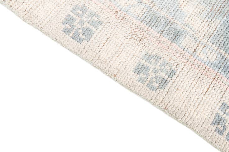 Detail image of 6' 3 x 9' 2 Hand Knotted Moroccan Wool Rug