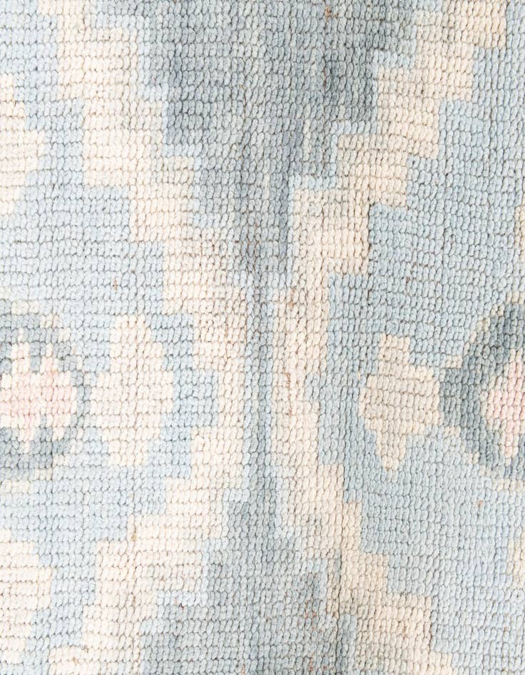 Detail image of 6' 3 x 9' 2  Hand Knotted Moroccan Wool Rug