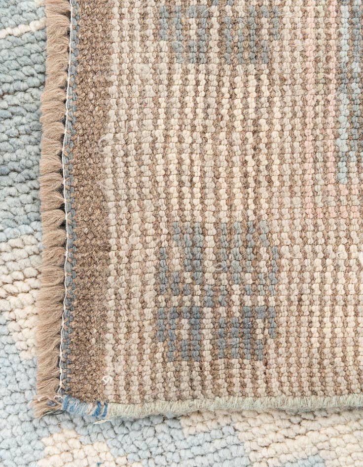 Detail image of 6' 3 x 9' 2  Hand Knotted Moroccan Wool Rug